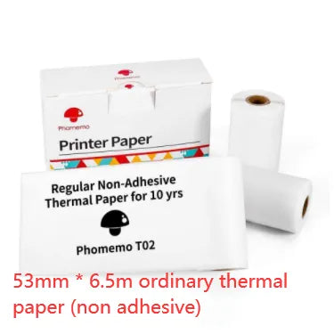 Mini printer paper roll